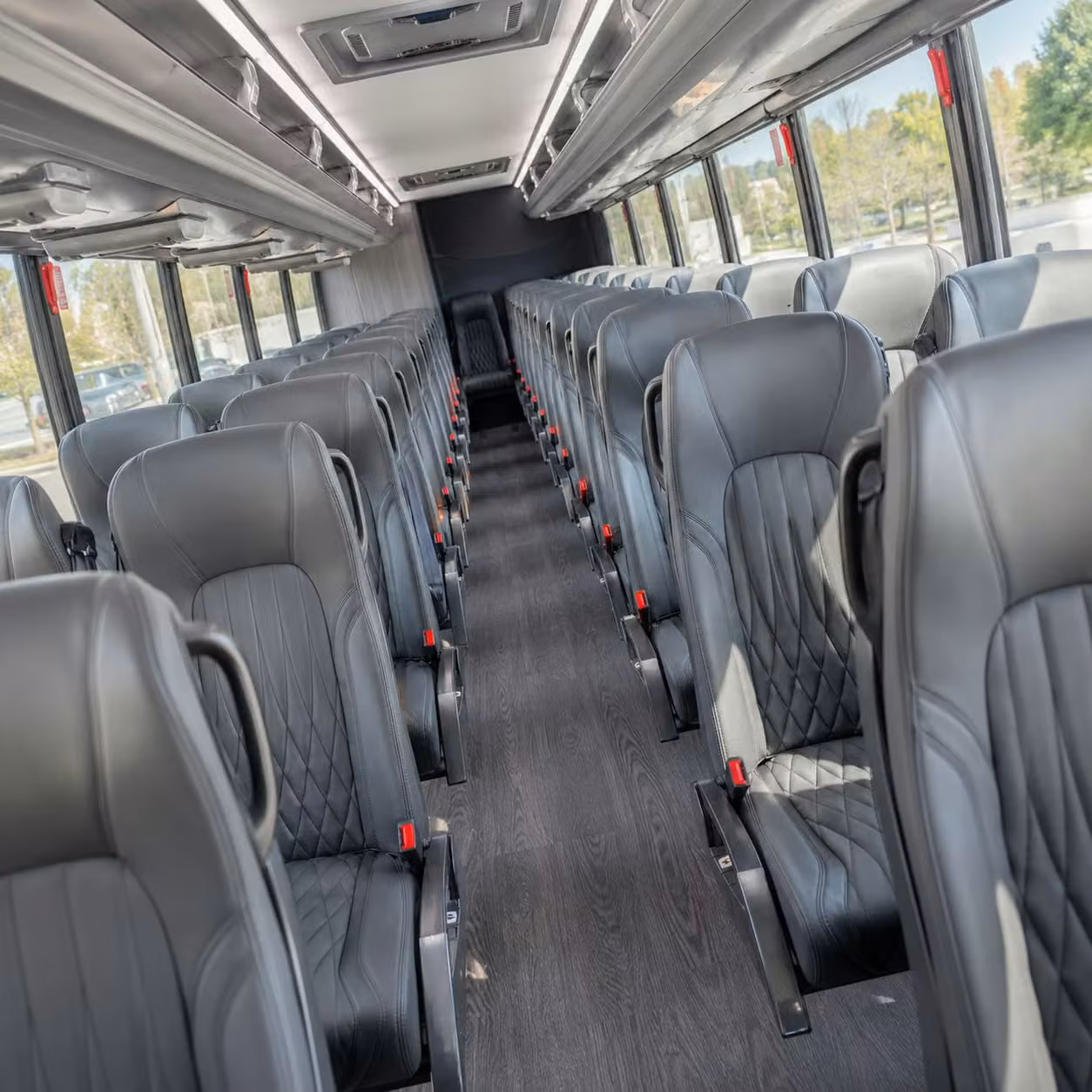 30 passenger minibus interior