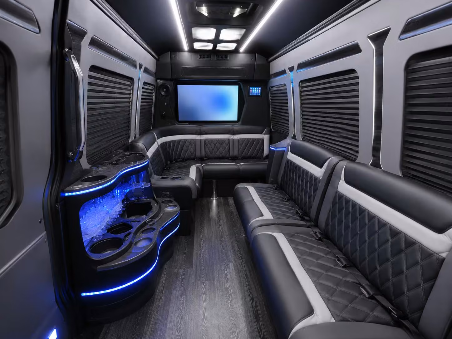 sprinter limousine inside
