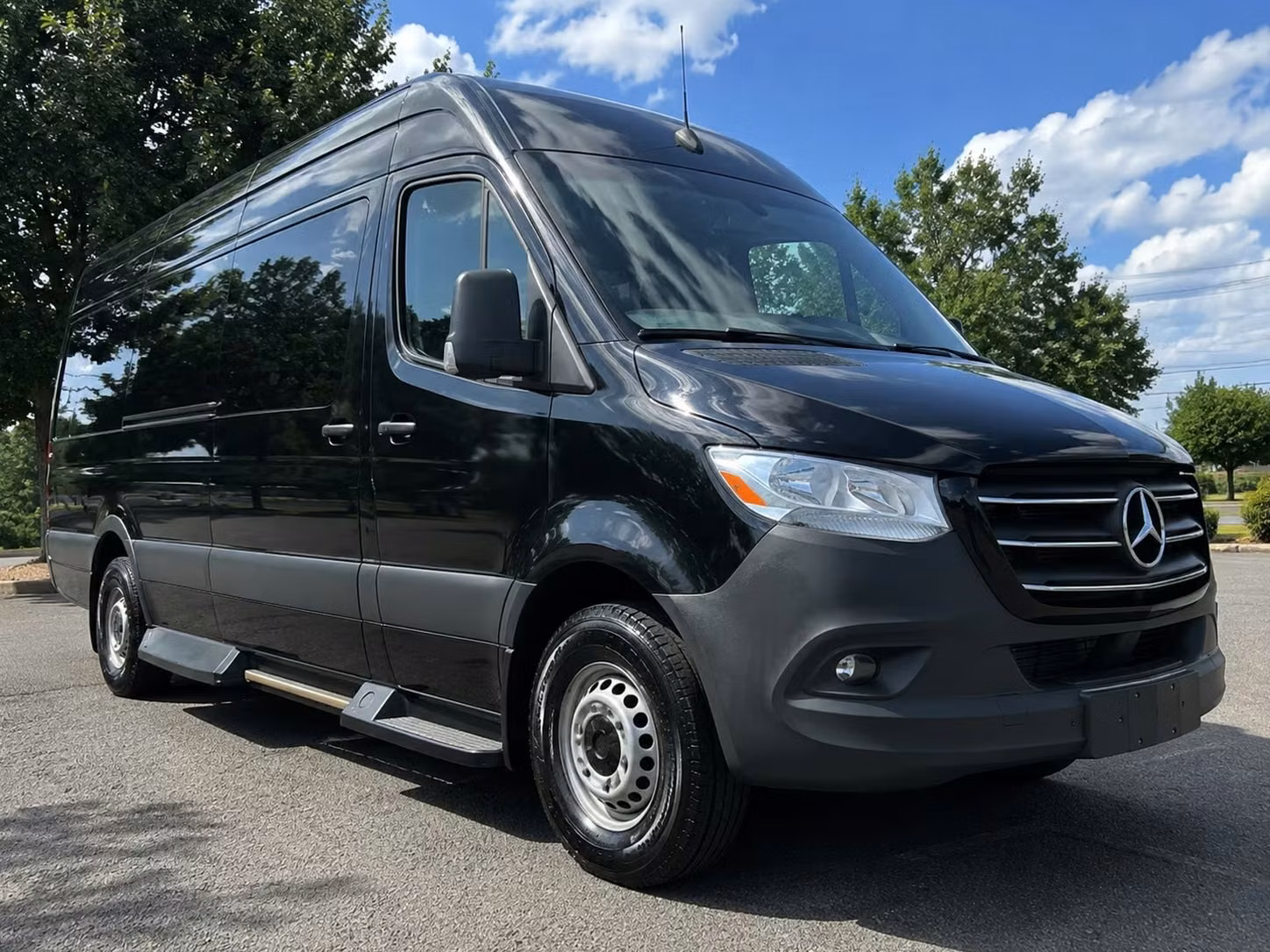 sprinter van with driver